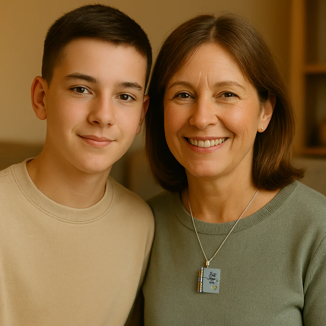 Best Mom Ever Necklace - Mom - Image 3