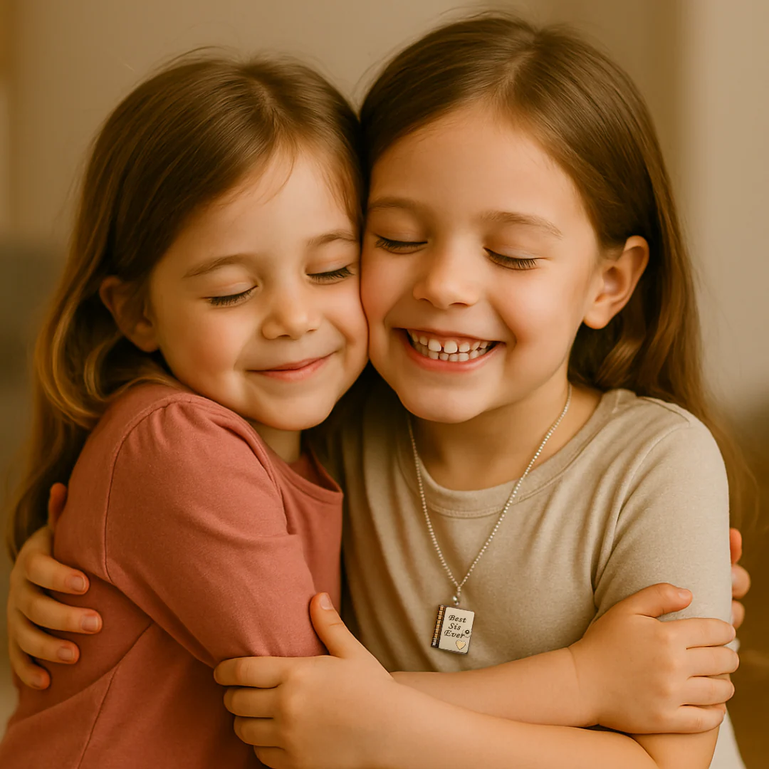 Best Sis Ever Necklace - Sister - Image 7