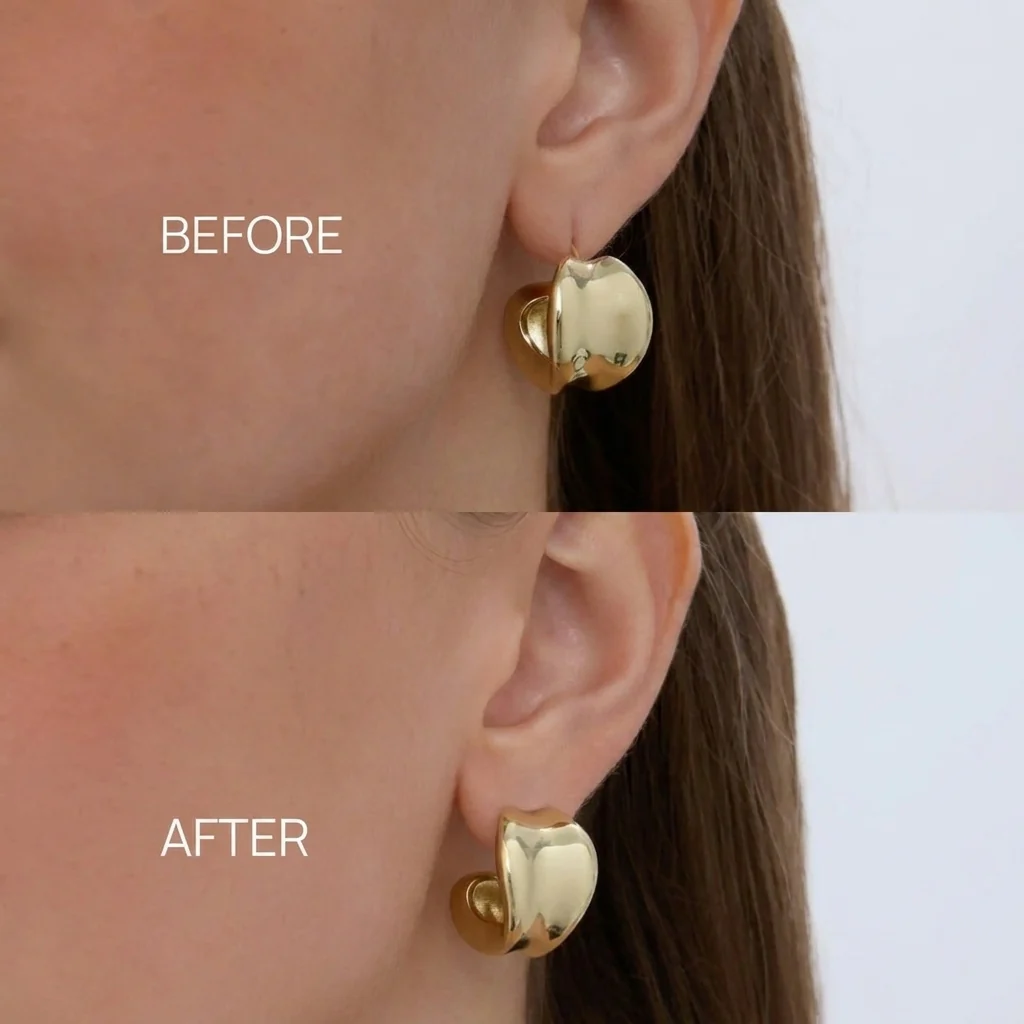 Gold Plated Lobe Lifter Earring Backings - Image 4