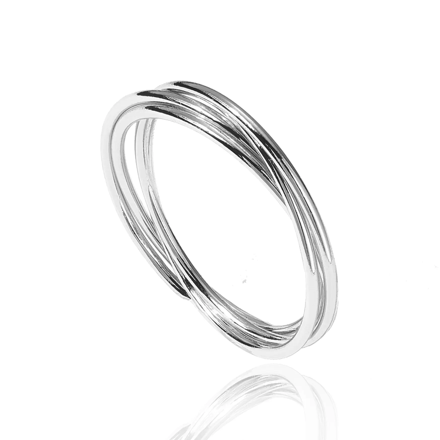 Interlocked Fidget Ring For Women - Image 7