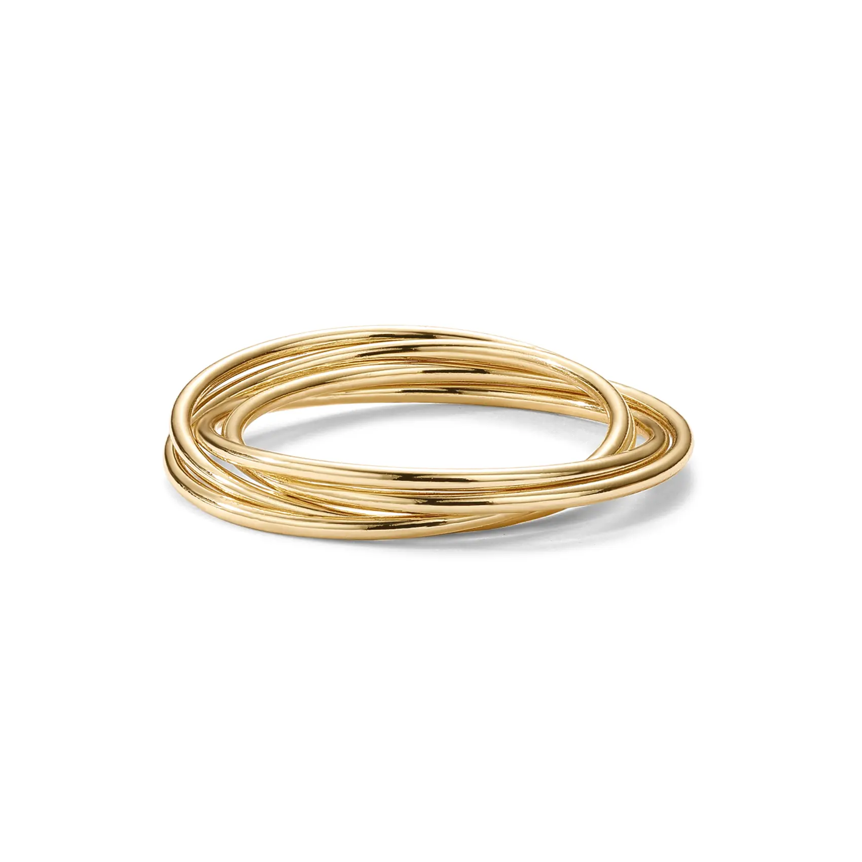 Interlocked Fidget Ring For Women - Image 8
