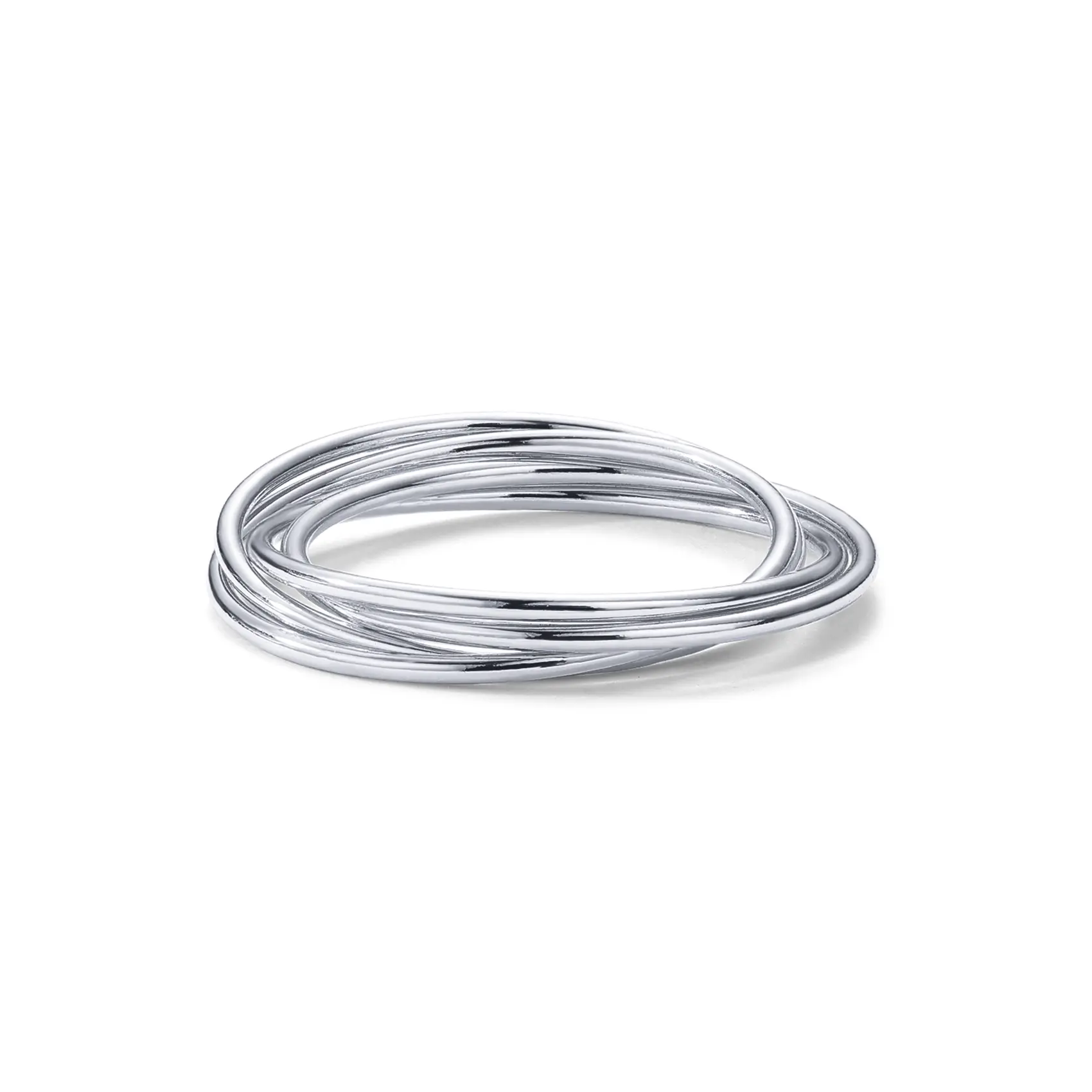 Interlocked Fidget Ring For Women - Image 9