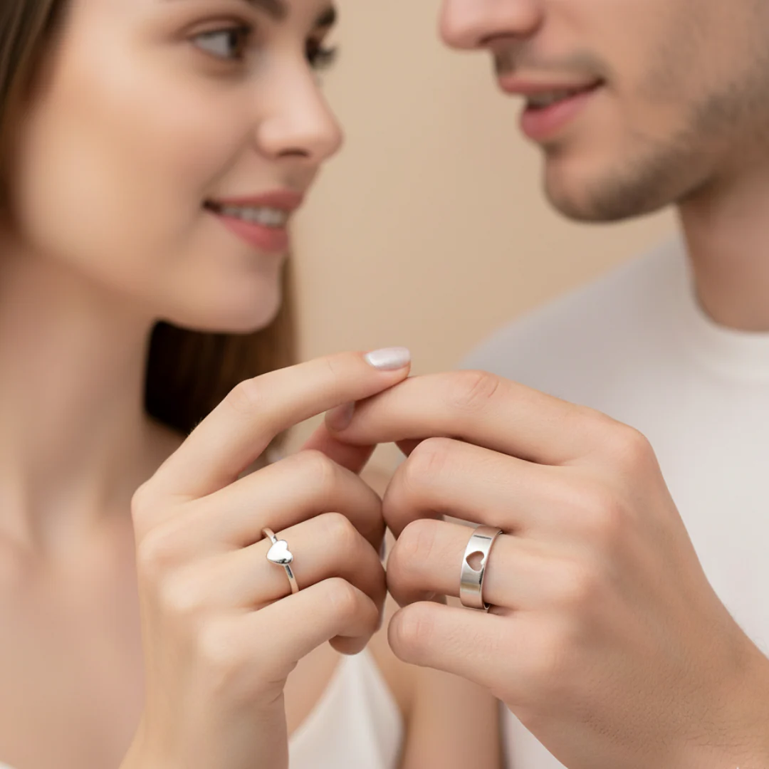 Matching Hearts Ring - Image 4
