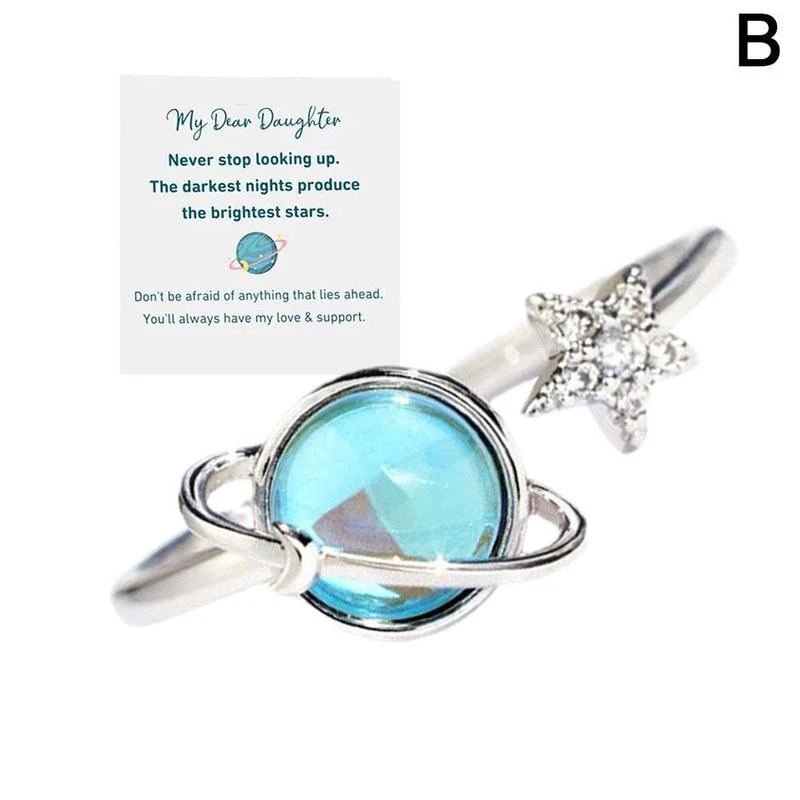 Star and Moon Ring For Daughter - Image 3