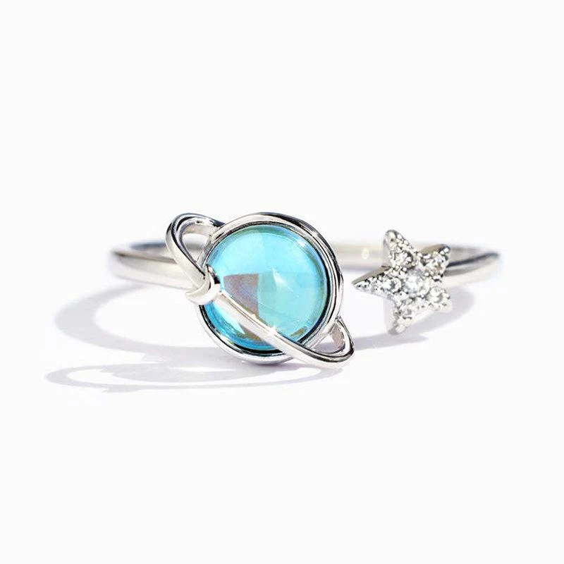 Star and Moon Ring For Daughter - Image 4
