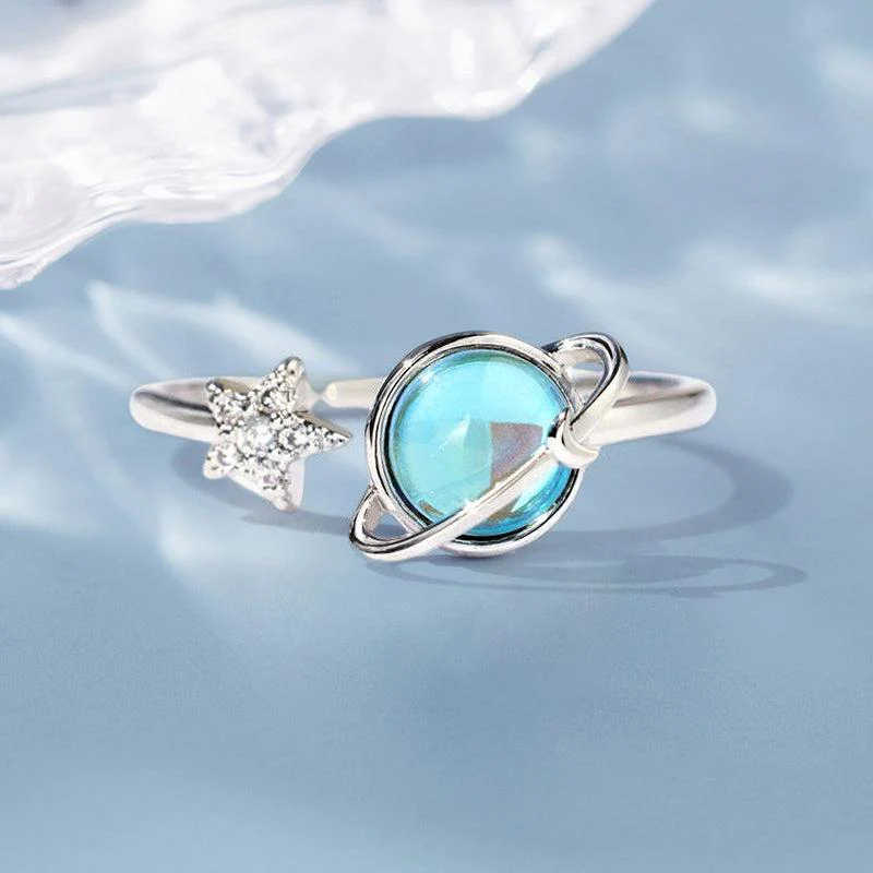 Star and Moon Ring For Daughter - Image 5