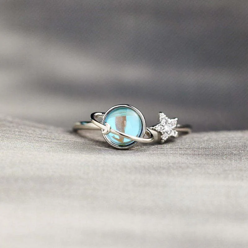 Star and Moon Ring For Daughter - Image 8