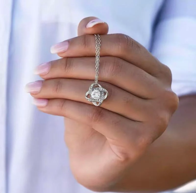 To My Mom – Forever Your Little Boy Necklace - Image 2